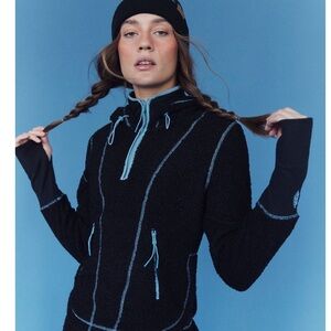 Free people fuzzy factor hoodie